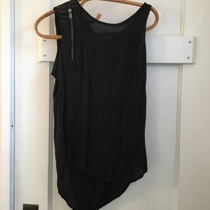 women’s Diesel asymmetrical sleeveless top